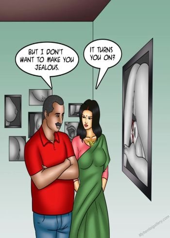 Cover of Savita Bhabhi 147 - The Artist's Muse 2